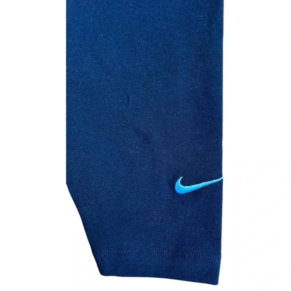 NIKE Tight Fit Mid Rise 7/8‎ Length Black Leggings Size S Women’s NWT